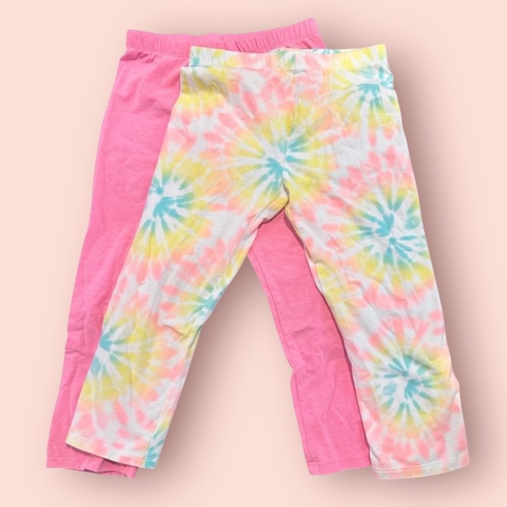 2 Pairs Girls L (10-12) Leggings by SO